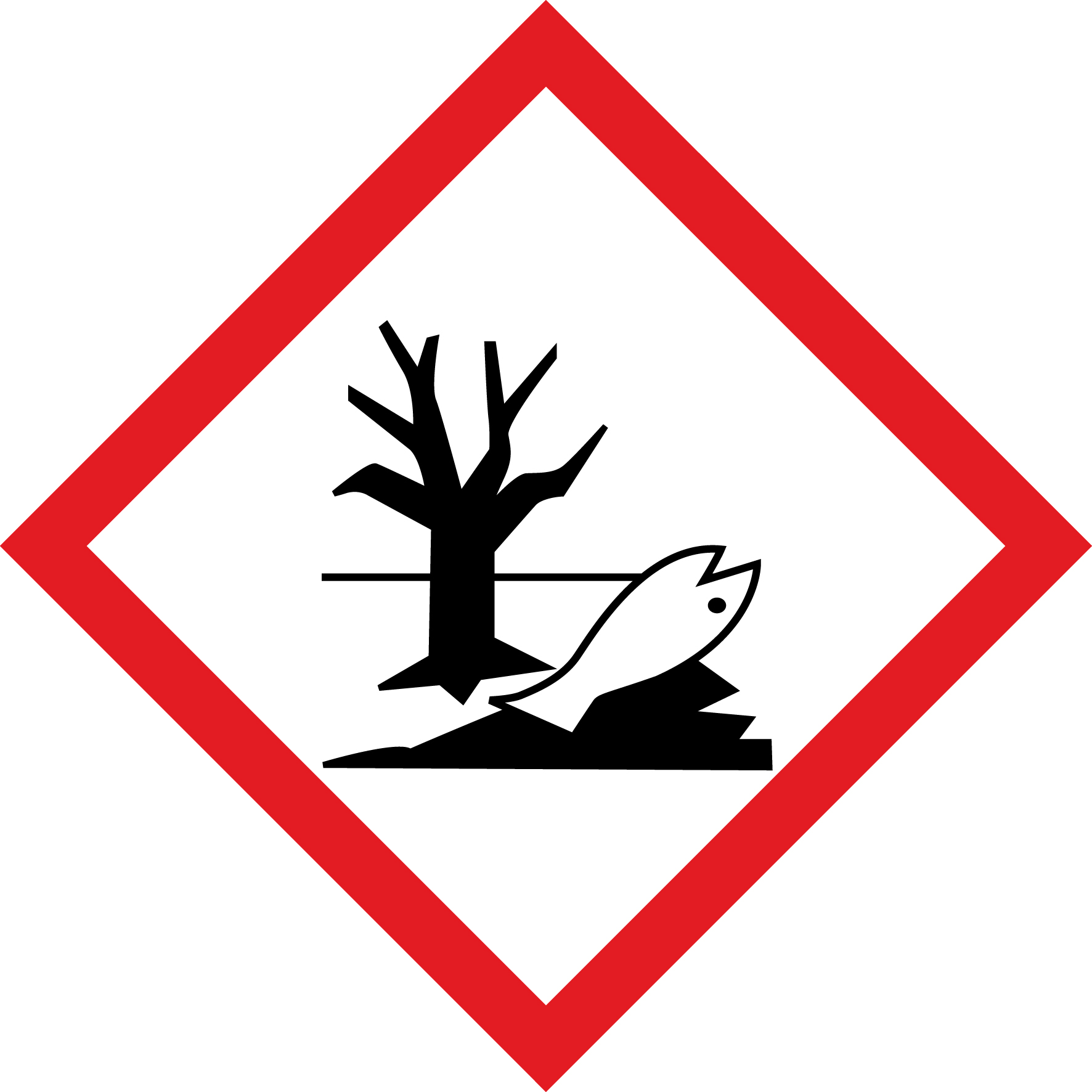 Pictogramme CLP danger pour l'environnement