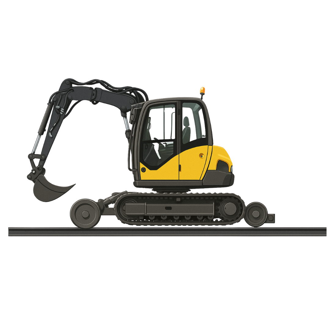 CACES R482 catégorie B3 engins rail route pelle hydraulique ferroviaire